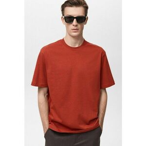 Tricou relaxed-fit cu decolteu la baza gatului imagine