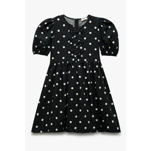 Rochie evazata cu model cu buline imagine