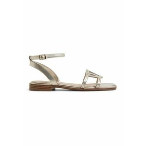 Sandale de piele cu talpa plata imagine
