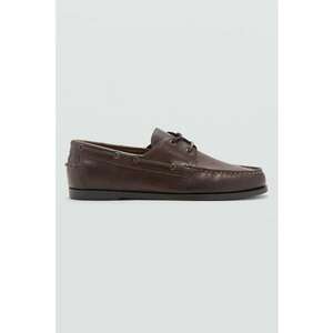 Pantofi uni de piele imagine