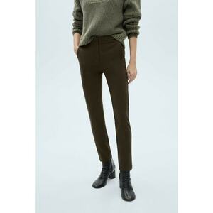 Pantaloni crop conici imagine