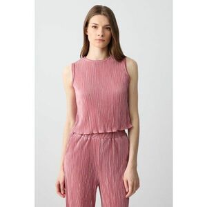 Top crop cu aspect texturat imagine