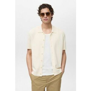 Camsa slim-fit cu model uni imagine