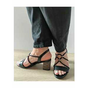 Sandale Elegante Dama 28311-44 Negre - Negru - imagine