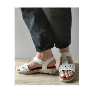 Sandale Casual Dama Jana 28262-44 Albe - Alb - imagine