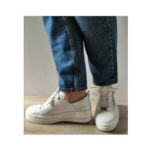 Pantofi Sport Dama D1C08-80 Albi - Alb - imagine