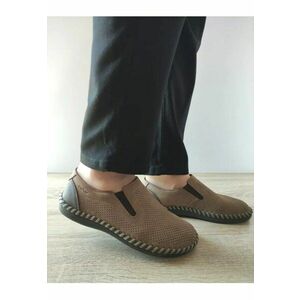 Pantofi Casual Perforati Barbati B2460-25 - Maro - imagine