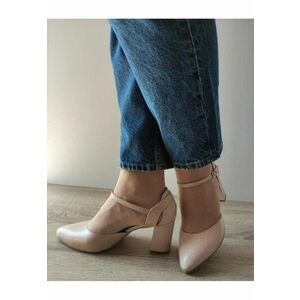 Pantofi Eleganti Dama 30216 Nude Ivoar - Nude - imagine