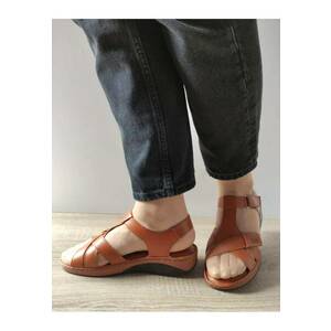 Sandale Casual Dama 60021B 02-N Maro Camel - Maro - imagine
