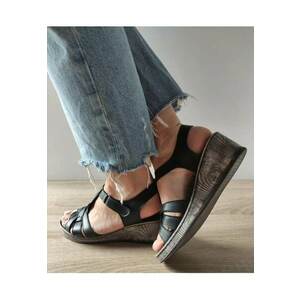 Sandale Casual Dama 22-05 Negre - Negru - imagine