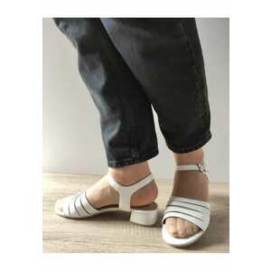 Sandale Elegante Dama 28206-44 Albe - Alb - imagine