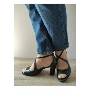 Sandale Elegante Dama 14282 Negre - Negru - imagine