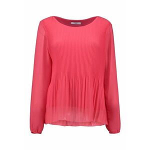 Bluza plisata cu maneci semitransparente imagine