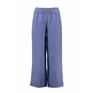 Pantaloni din in cu talie elastica imagine