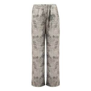 Pantaloni cu imprimeu cu aspect de piele de reptila imagine