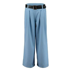 Pantaloni eleganti evazati cu talie medie imagine