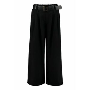 Pantaloni eleganti evazati cu talie medie imagine