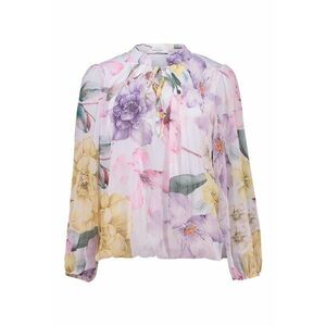 Bluza vaporoasa cu imprimeu floral imagine