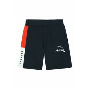Pantaloni scurti sport baieti albastru marin - 100% bumbac - stil clasic - confort zilnic imagine