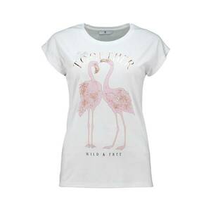 Tricou regular-fit cu imprimeu cu aspect metalizat imagine
