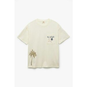 Tricou din bumbac cu buzunar pe piept imagine