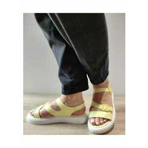 Sandale Casual Dama K247-1 Galbene - Galben - imagine