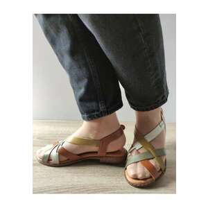 Sandale Casual Dama W0X-0556C6 Maro + Comb - Maro - imagine