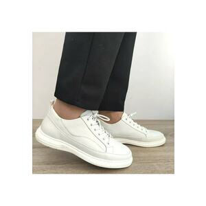 Pantofi Casual Barbati 50006B 13-N Off White - Alb - imagine