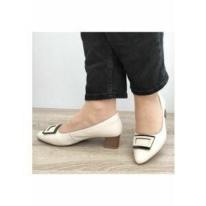 Pantofi Eleganti Dama 91158-10 Crem - Crem - imagine