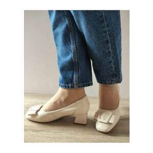 Pantofi Eleganti Dama 460008C 52-N Bej - Bej - imagine