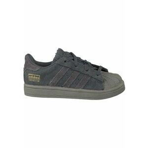 Pantofi sport copii Originals Superstar - piele naturala - gri - marimea imagine