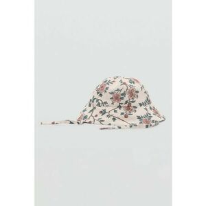 Palarie cu imprimeu floral - Verde - Rosu stins - Crem imagine