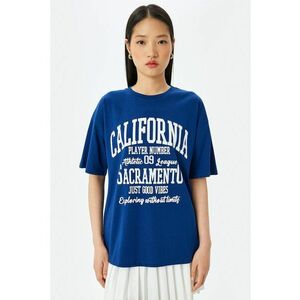 Tricou cu imprimeu text frontal imagine