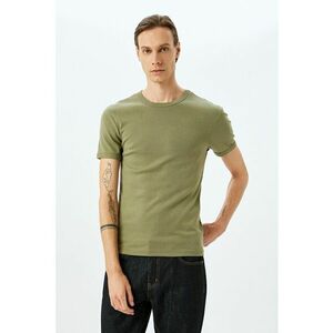 Tricou slim fit de bumbac imagine