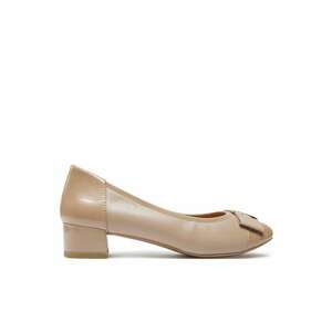 Tenisi dama - 30366222637 - Piele naturala - Bej imagine