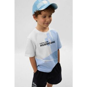 Tricou din amestec de bumbac cu imprimeu imagine