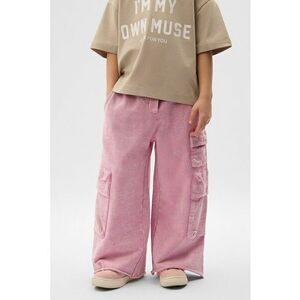 Pantaloni cargo cu snur de ajustare in talie imagine