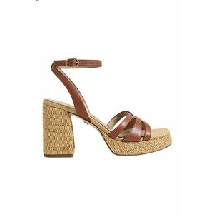 Sandale cu platforma si garnituri din piele Reese imagine