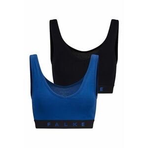 Set de bustiere din amestec de bumbac cu logo - 2 piese imagine