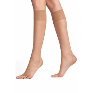 Sosete lungi transparente fara material la nivelul degetelor Shelina - 12 DEN imagine