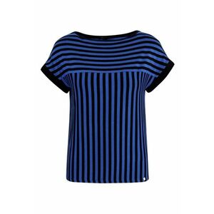 Tricou in dungi cu decolteu bateau imagine