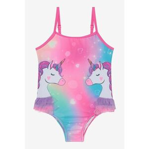 Costum de baie intreg cu unicorn imagine