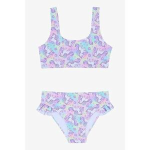 Costum de baie din doua piese - cu unicorn imagine