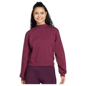 Hanorac sport poliester/bumbac - visiniu - imagine