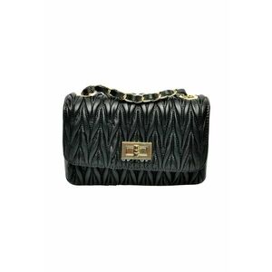 Geanta fashion dama piele naturala - negru imagine