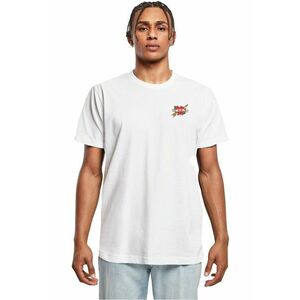 Tricou din bumbac cu decolteu la baza gatului imagine