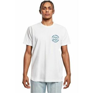 Tricou cu decolteu la baza gatului si imprimeu imagine