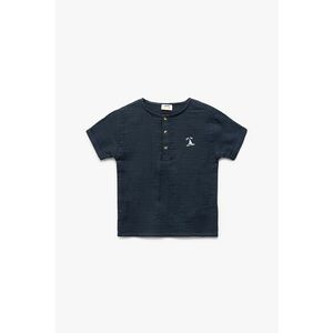 Tricou cu fenta cu nasturi imagine