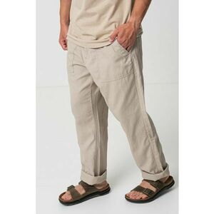 Pantaloni din bumbac si in imagine