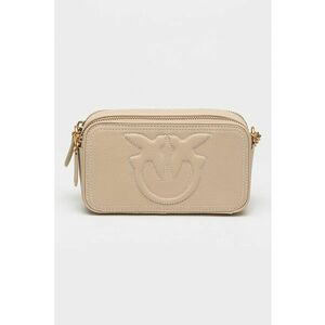 Geanta crossbody de piele cu cusaturi contrastante Carrie imagine